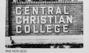 Central Christian College Sign