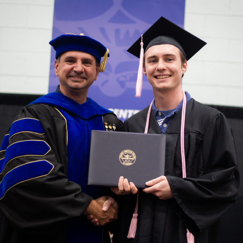 Caleb Koerperich at Graduation 2019