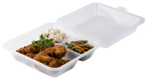 Photo of to-go container
